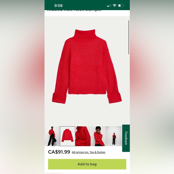 Marks and Spencer’s Knit Sweater - Picture 3 of 9